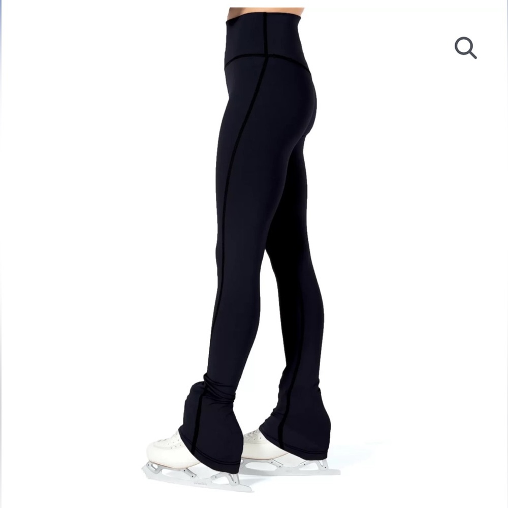Jerry Skate: 386 High Waist Supplex Leggings – Black (Ice Skating) Adult XS. NEW